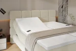 Elektrisches Boxspring-Doppelbett FOGGIA – im Raum