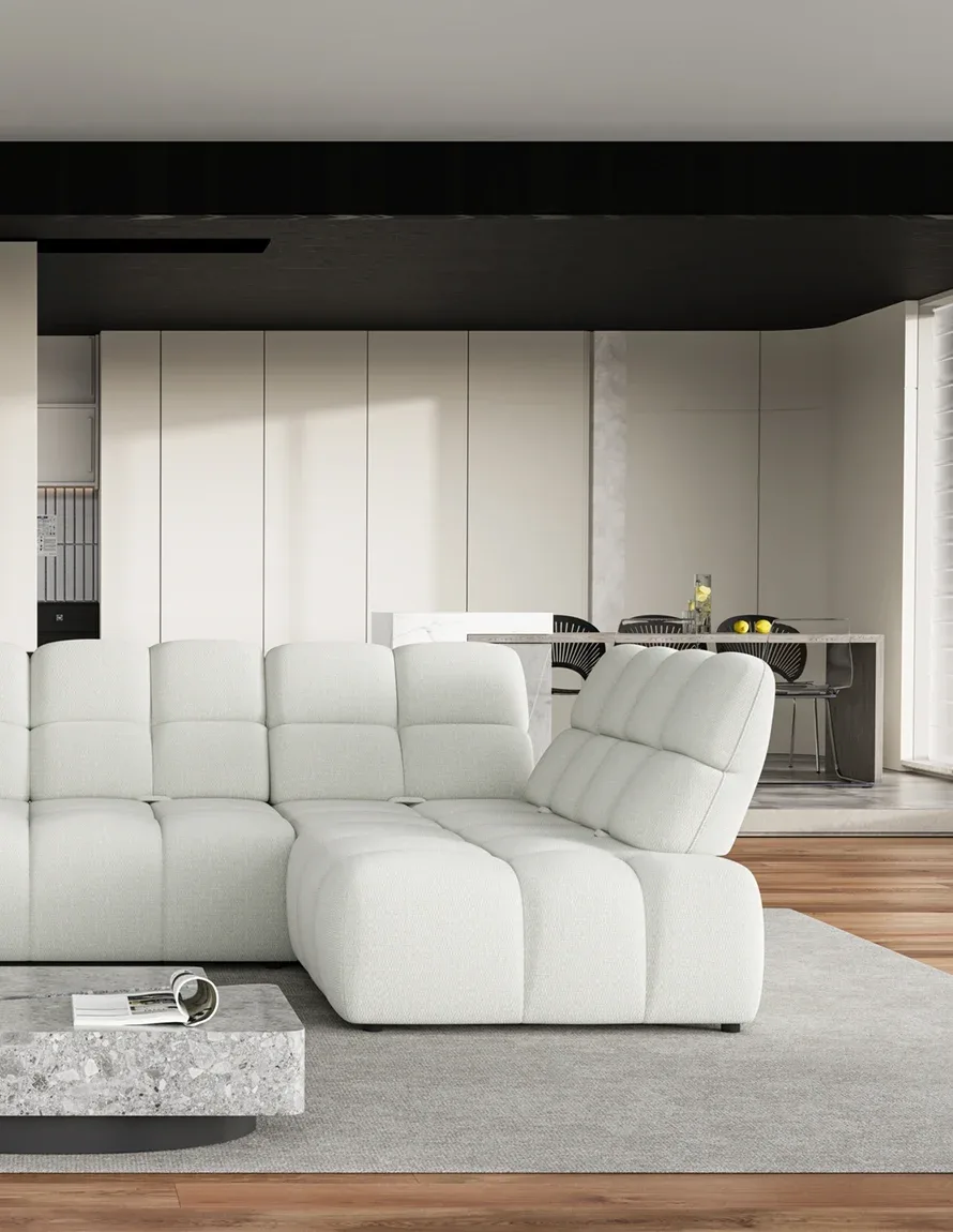Divano angolare a U relax GAMBA XL – ambientazione