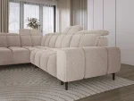 Divano angolare relax con seduta elettrica GIOVANNI L – dettaglio, ambientazione