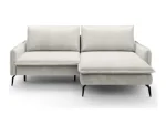 Eckschlafsofa mit Bettkasten GLOSSY – auf weißem Hintergrund