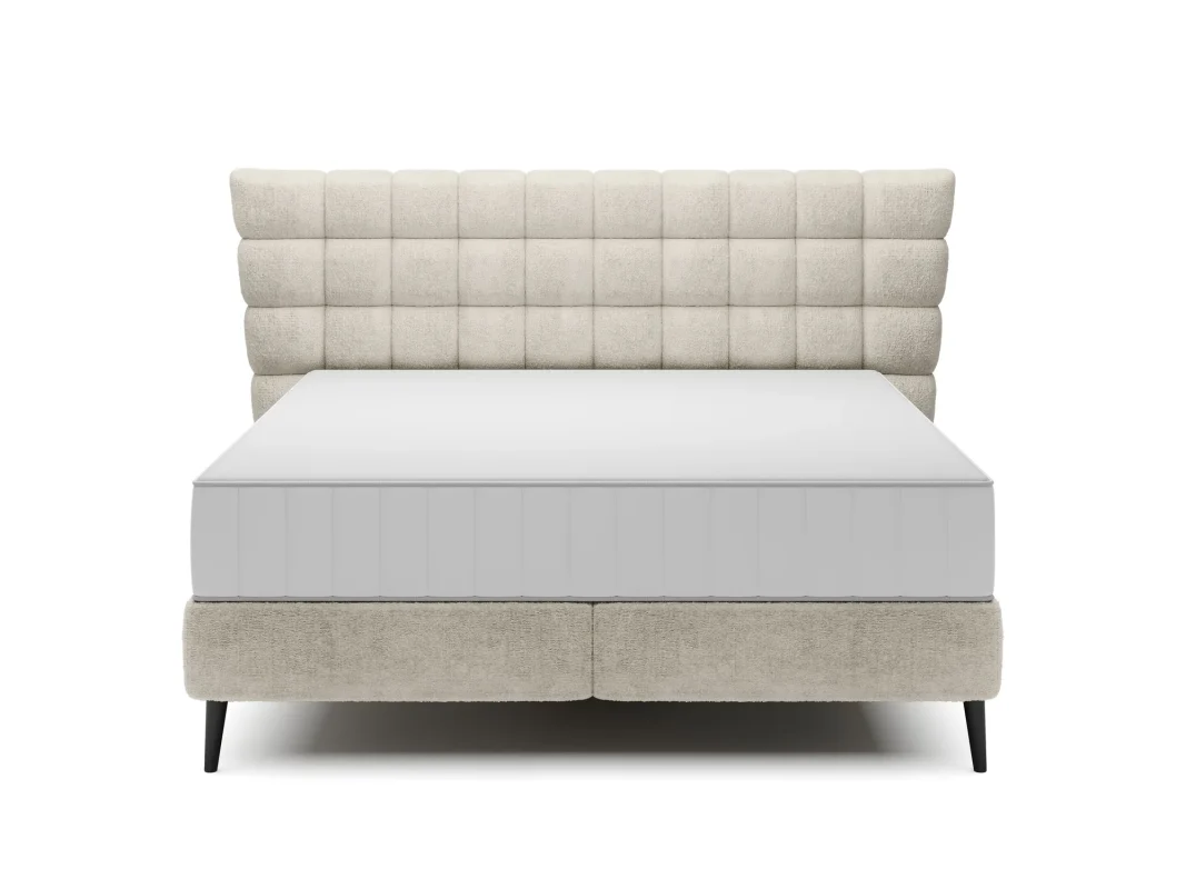 Polster-Doppelbett INFERNO – auf weißem Hintergrund