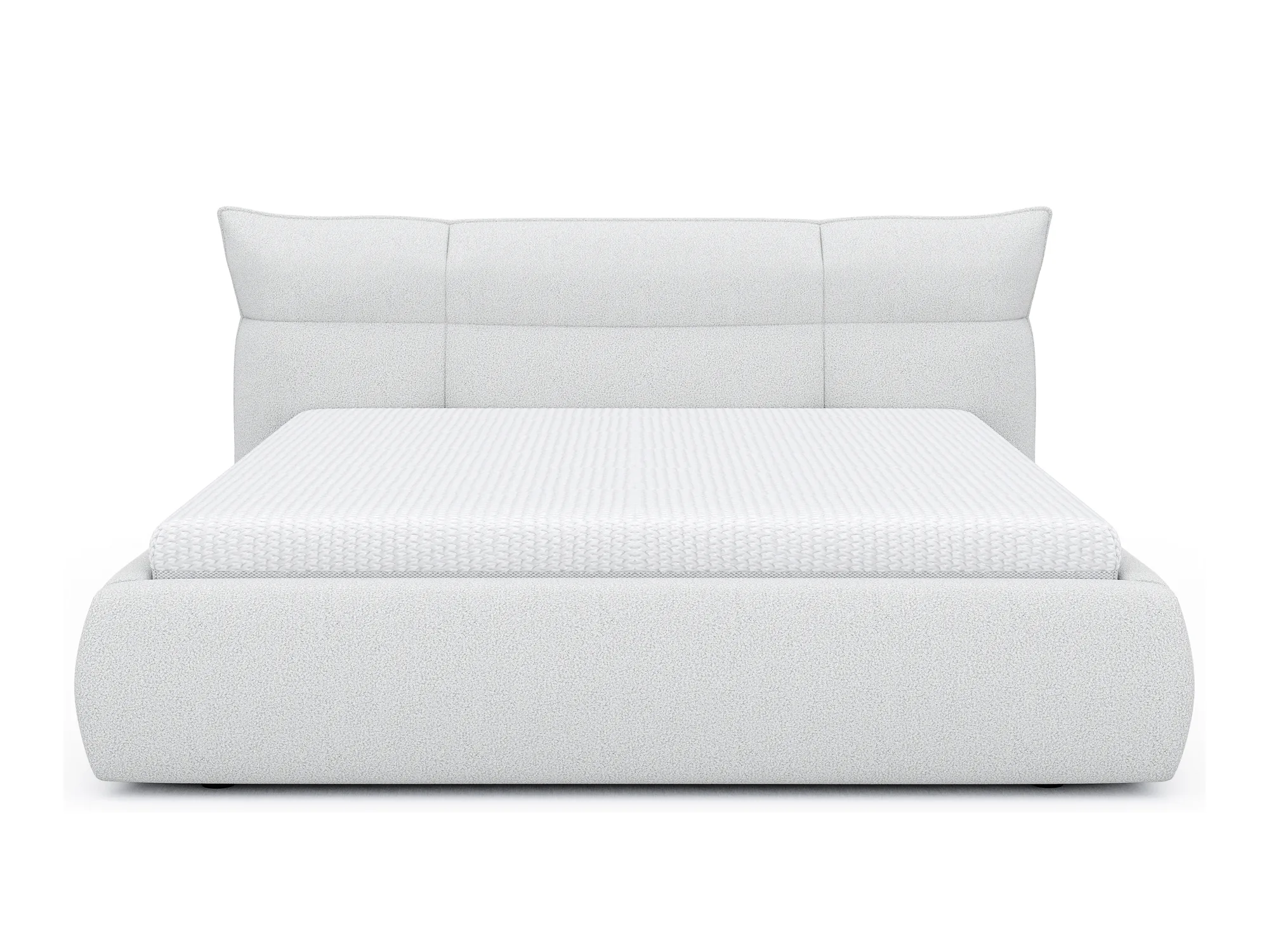 Letto imbottito JANE – su sfondo bianco