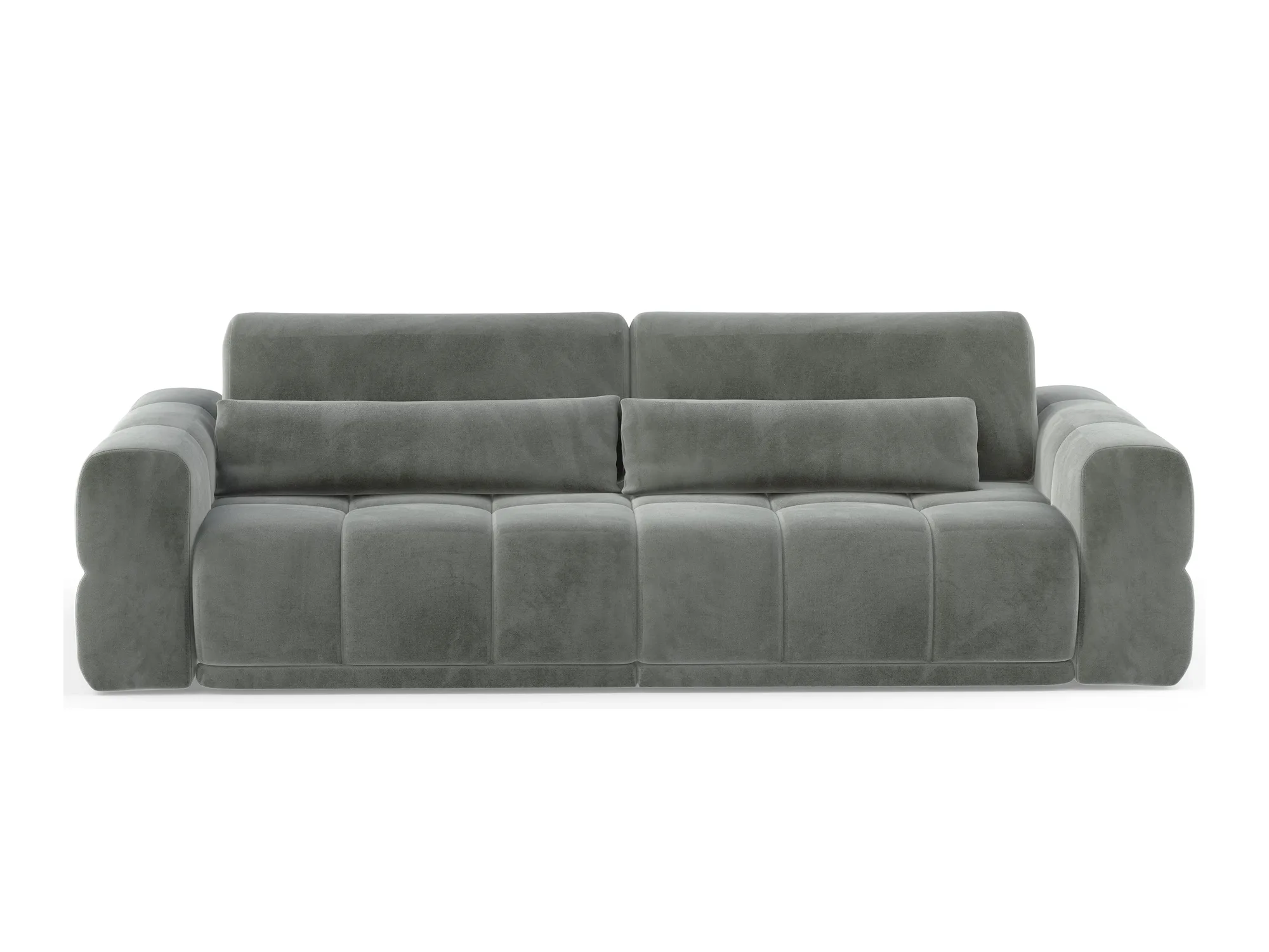 3-Sitzer-Sofa LAGOS mit elektrischem Sitz – auf weißem Hintergrund