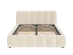 Letto imbottito LUNDA – su sfondo bianco