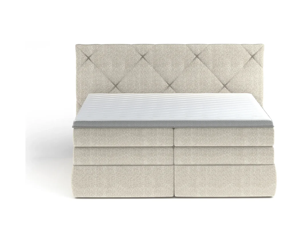 Letto boxspring LUNGO – su sfondo bianco