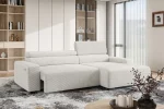 Divano angolare relax con seduta elettrica LYON S – ambientazione