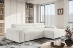 Divano angolare relax con seduta elettrica LYON S – ambientazione