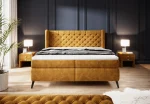 Boxspring-Doppelbett MADISON – im Raum