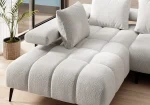 Eckschlafsofa mit elektrischem Sitz MAGNETIC L – Detail, im Raum