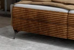 Letto matrimoniale boxspring con contenitore MARTINA – dettaglio, ambientazione