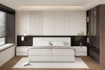 Letto matrimoniale boxspring con contenitore MASSIMO – ambientazione