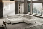 Ecksofa MAVEL L mit ausziehbarem Sitz – im Raum