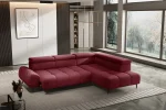 Ecksofa MAVEL L mit ausziehbarem Sitz – im Raum