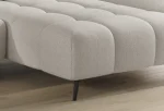 Relax-Ecksofa mit elektrischem Sitz Mavel S – im Raum