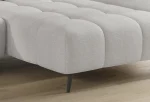 Relax-Ecksofa mit elektrischem Sitz Mavel S – im Raum