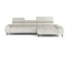 Relax-Ecksofa mit elektrischem Sitz Mavel S – auf weißem Hintergrund