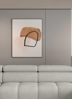 U-förmiges Relax-Ecksofa mit elektrischem Sitz Mavel XL – im Raum