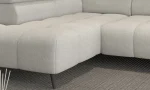 U-förmiges Relax-Ecksofa mit elektrischem Sitz Mavel XL – im Raum