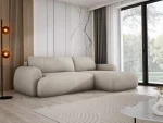 Divano letto angolare con contenitore MONDI S – vista angolare, ambientazione