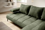 Eckschlafsofa mit elektrischem Sitz MONTELLA L – Detail, im Raum