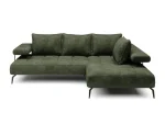 Eckschlafsofa mit elektrischem Sitz MONTELLA L – auf weißem Hintergrund