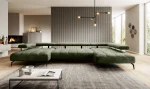 Ecksofa MONTELLA XL – Funktion geöffnet, im Raum