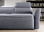 Eckschlafsofa mit elektrischem Sitz und Bettkasten MURILLO MINI – Detail, im Raum