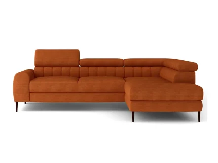 Eckschlafsofa mit Bettkasten NAVAS L – auf weißem Hintergrund
