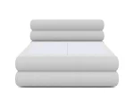 Boxspring-Doppelbett mit Bettkasten Nolio – auf weißem Hintergrund