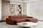 Divano angolare relax con seduta elettrica NUBE S – ambientazione