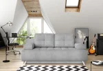 3-Sitzer-Schlafsofa mit Bettkasten OSLO – im Raum