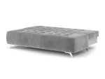 3-Sitzer-Schlafsofa mit Bettkasten OSLO – Funktion geöffnet, auf weißem Hintergrund