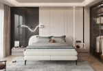 Boxspring-Doppelbett Ovo – im Raum
