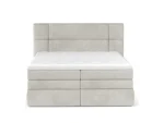 Letto matrimoniale boxspring con contenitore PALACE – su sfondo bianco