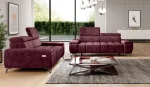 2-Sitzer-Sofa mit elektrisch ausziehbarem Sitz PALLADIO 2 – im Raum