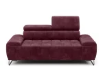 2-Sitzer-Sofa mit elektrisch ausziehbarem Sitz PALLADIO 2 – auf weißem Hintergrund
