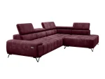 Relax-Ecksofa PALLADIO L – Seitenansicht, auf weißem Hintergrund