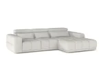 Relax-Ecksofa mit elektrischem Sitz Panama S – auf weißem Hintergrund