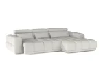 Relax-Ecksofa mit elektrischem Sitz Panama S – Funktion geöffnet, auf weißem Hintergrund