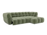Relax-Ecksofa mit elektrischem Sitz PHANTOM – Funktion geöffnet, auf weißem Hintergrund