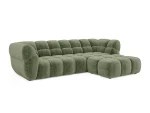 Relax-Ecksofa mit elektrischem Sitz PHANTOM – Schrägansicht, auf weißem Hintergrund