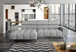 Relax-Ecksofa mit elektrischem Sitz PLAZA MINI – im Raum