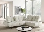 Relax-Ecksofa PRADO L – Funktion geöffnet, im Raum