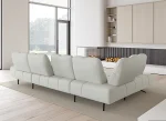 Divano angolare a U relax PRADO XL – funzione aperta, ambientazione