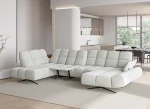 Divano angolare a U relax PRADO XL – funzione aperta, ambientazione