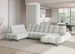 Divano angolare a U relax PRADO XL – vista angolare, ambientazione