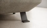 U-förmiges Eckschlafsofa mit Bettkasten RAVEN XL – im Raum