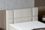Elektrisches Boxspring-Einzelbett REY 100 – Detail, im Raum