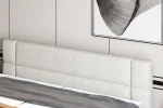 Elektrisches Boxspring-Doppelbett REY – Detail, im Raum