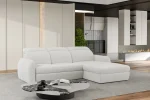 Eckschlafsofa mit Bettkasten SANCHO S – im Raum, Schrägansicht